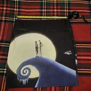 Nightmare Before Christmas Mini Skirt
